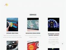 Tablet Screenshot of headlightguy.net